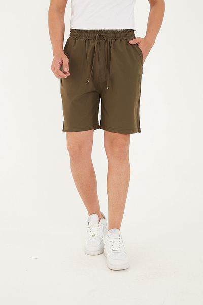kaphone 10 Men's Parachute Fabric Back Double Pocket Slit Shorts