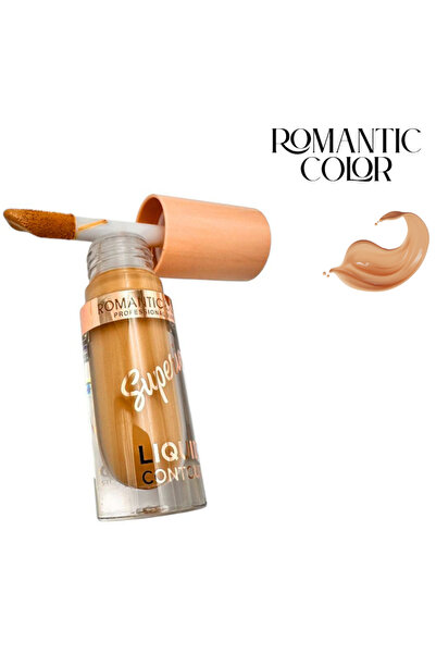 Ushas Contur Lichid Romantic Color 03, 4.9ml – Contur lichid cu pensula pentr...