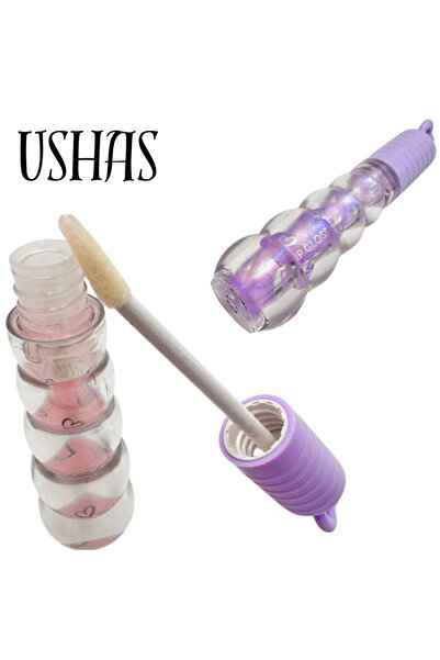 Ushas Lip Gloss Ushas Glossy Tint 03 nuanta vibranta si luciu intens pentru buze - BaoBao
