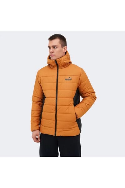 Puma Jachetă căptușită cu glugă ESS Caramel Latte 848938-64
