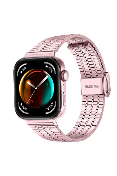Nextron Huawei Watch Fit 4 & Watch Fit 4 Pro Uyumlu Kordon A+Kalite Metal Pas...