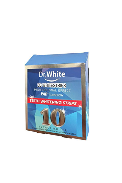 Dr. White Power Beyazlatıcı - Strip - 10'lu