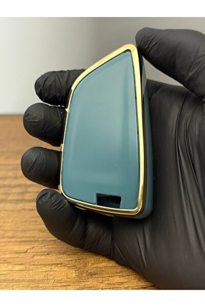 Mavi Keys Husă de protecție pentru telecomandă din silicon cu 4 butoane compatibilă cu FEM Smart pentru BMW F10, F11, F30, F90 – Culoare gri