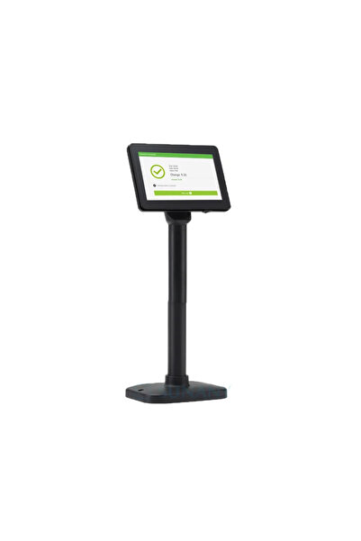 GÜMRÜK BEY PD700U 7 inç LEC Müşteri Ekranı Ayaklı Bilgi Ekranı Müşteri Monitörü