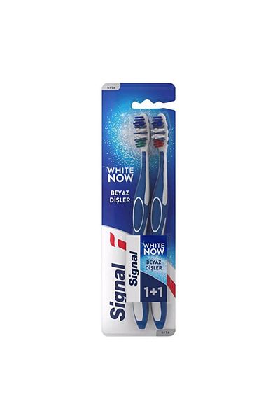 Signal Toothbrush - White Now - Pack of 2