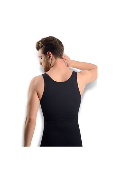 Narnuga Black Men's Seamless Body Strengthening Corset - 740