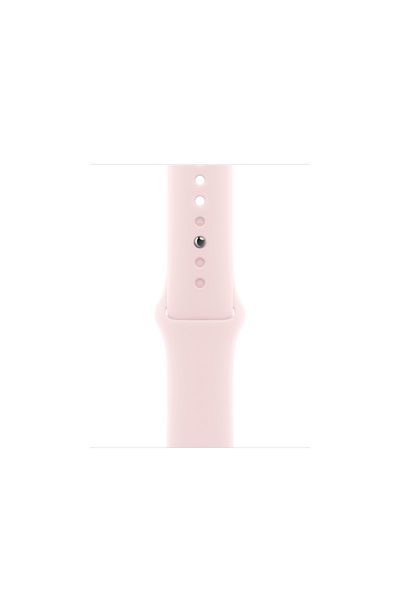 Apple سوار رياضي وردي فاتح مقاس 41 مم - متوسط/كبير
