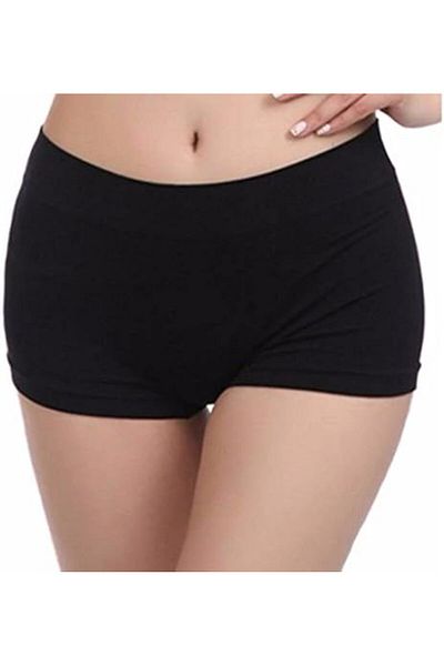 Glamroot Women's Seamless No show, No pinch,No panty lines Boyshort Panty,Free Size
