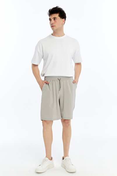 OXVİN Men's Parachute Thin Fabric Comfortable Fit Shorts