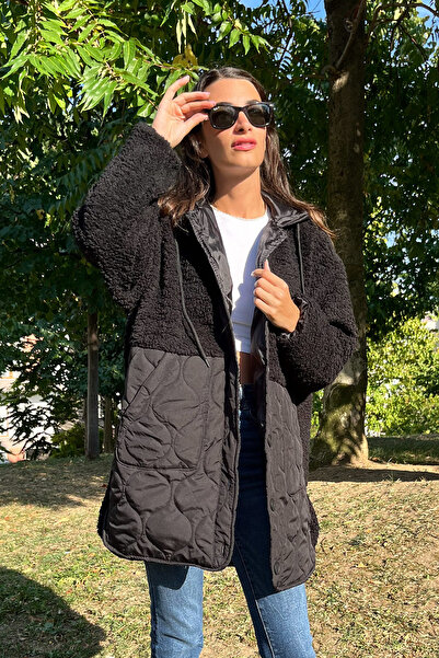 Love The Wind Uzun Peluşlu Kaban