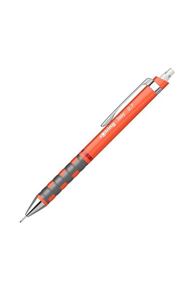 Rotring Tikky Versatil Pen, 0.7 Mm, Neon Orange, Ergonomic Structure