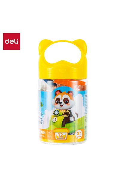 Deli ED75246 Dough 12 colors - ideal for creative play
