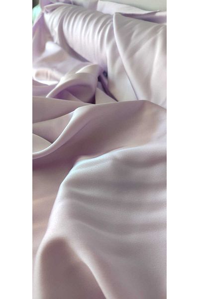 River Fabrics Acetate Satin Lilac