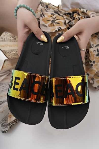 Modafırsat Papuci de damă Elegant Home Out Beach Summer Casual Papuci