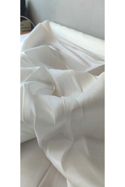 River Fabrics Nylon Lycra Taffeta Ecru