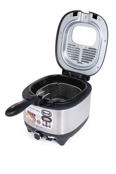 Other Home elec Deep Oil Fryer Home elec 1600 Watt 2.5 Liter Stainless Steel