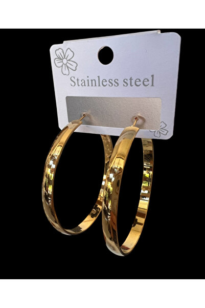 Rose Çelik küpe ajda