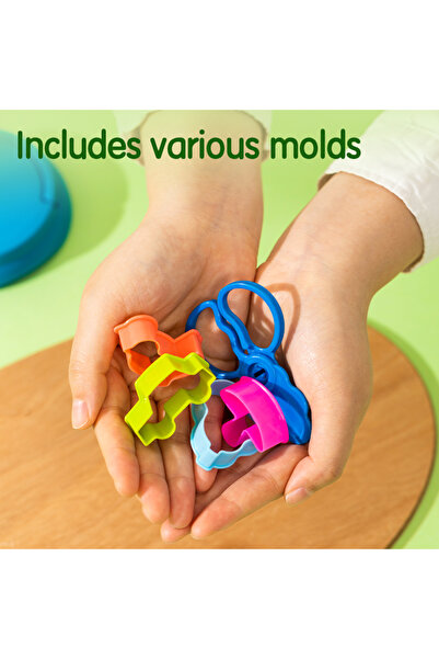 Deli Deli ED75346 Dough Set - 12 colors - ideal for creative play and modeling