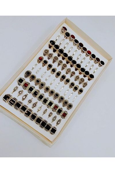semazen Hac-umre Gift 100 Pieces Men's Rings