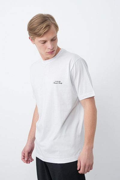 İLKCET MODA Club 1985 Patterned Regular Men's T-Shirt