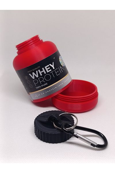 NozzleCraft Protein Powder Storage Funnel – 50g |   With Carabiner
