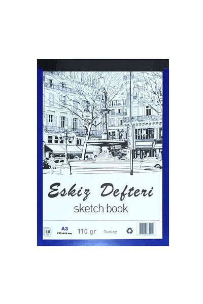 mcolor Sketchbook A3 Stitched 110 Gr 50 Yp