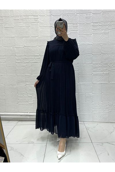 Zeynep Butik Boutique Sare Chiffon Dress 1714