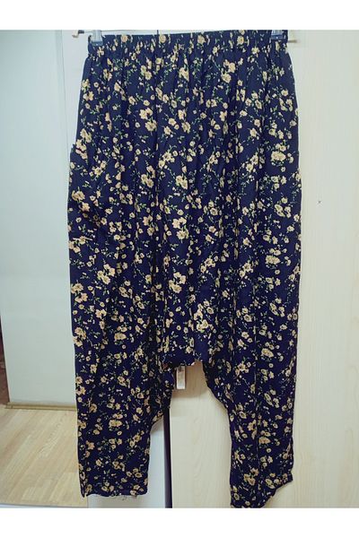 hoaryage Viscose Pressed Fabric Floral Patterned Pocketed Shalwar 100% Cotton Size 38 to 100 kg