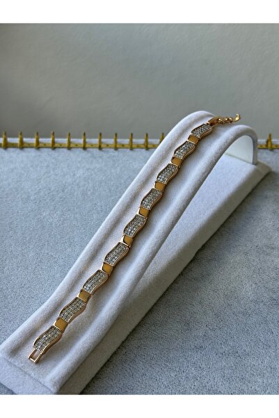 XUPING JEWELRY سوار من الفولاذ المقاوم للصدأ مع حجر الزركون 316L لا يفقد بريقه