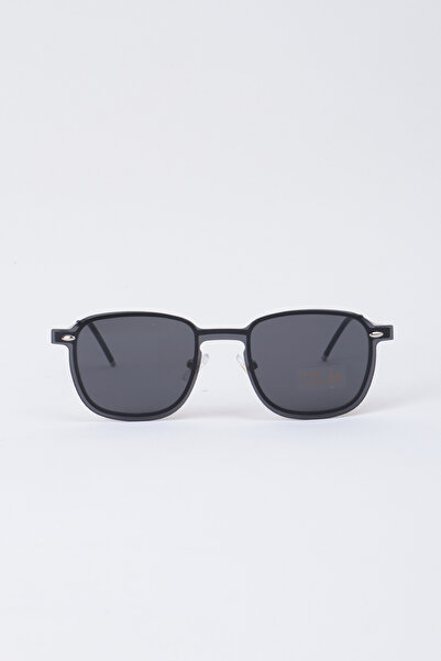 Kapin Velora Rimless Design Hexagon Unisex Sunglasses - Navy Blue