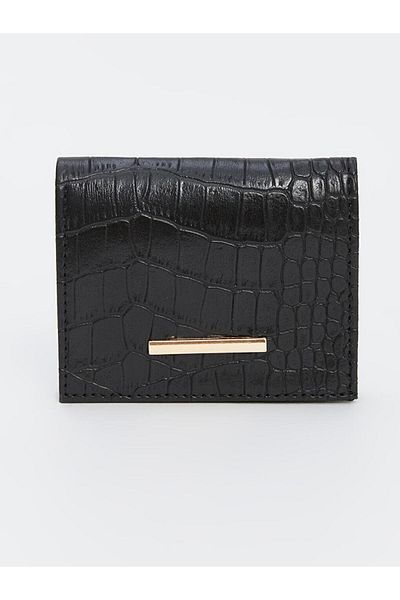 LC Waikiki Leather Look Crocodile Patterned Women's Wallet (S5)