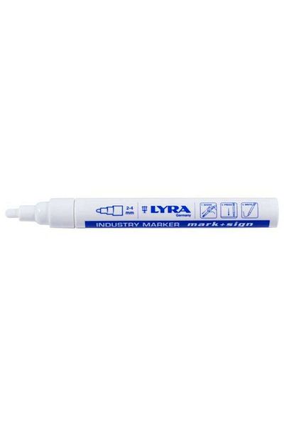 LYRA Industrial Permanent Marker / White