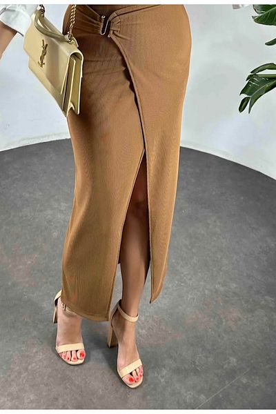 Lotus Women's Slit Skirt - Crop Double Pack
