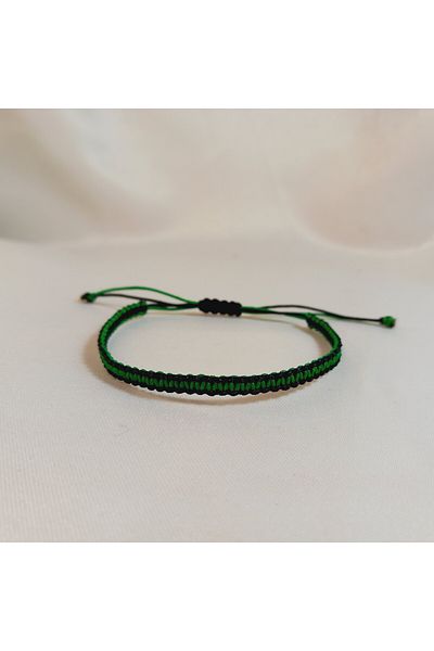 Crystal Atelier Denizlispor Fan Macrame Knitted Bracelet-Fan Bracelet-Unisex Bracelet-Denizlispor Bracelet