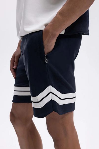 Ellesse Με λογότυπο Stretch Stripe Λεπτομέρεια Κανονική εφαρμογή Κανονική μέση Κοντό Ανδρικό ΚΟΝΤΟ EM489