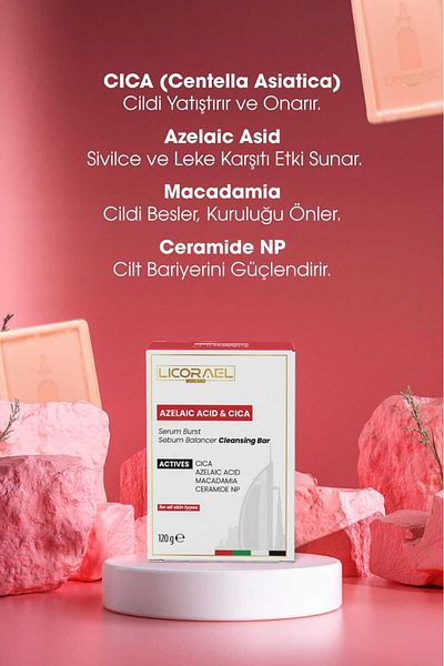 Licorael Dubai Anti-Acne & Cica 120 g Soap