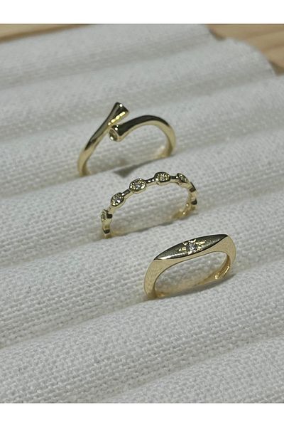 Twinssis Accessories Set of 3 Adjustable Rings