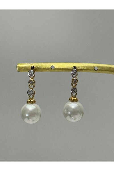 XUPING JEWELRY Steel Earrings with Zircon Stone with 316L Pearls Stainless Do Not Tarnish