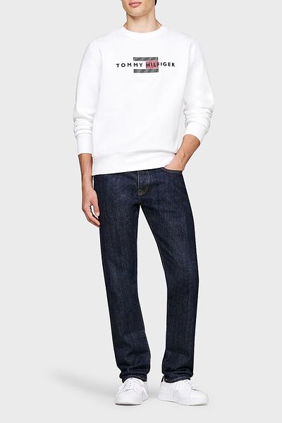 Tommy Hilfiger Sport _TommyHilfiger LOGO Φούτερ με γιακά Polo Pique