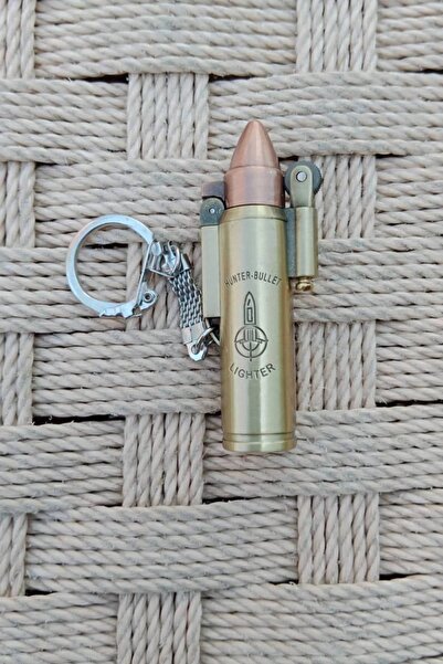 İZMİR ASKERİ MALZEME Bronz Renkli Mermi Gorunumlu Avci Mermi Purmuz Kamp Cakmak