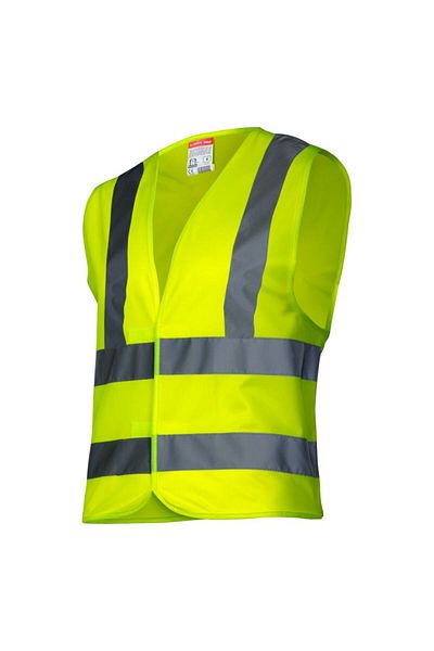 Lahti Pro Vesta Reflectorizanta Cu Patru Benzi / Verde - M