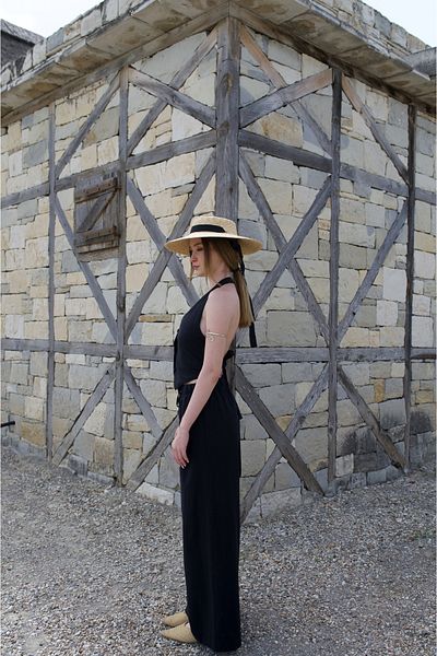 Tfifty Linen Tie Back Vest