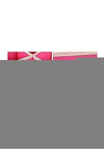 HALAMODO 4 Set Drawer Dividers Closet Organizers Bra Clothing Underwear Storage Boxes in Red