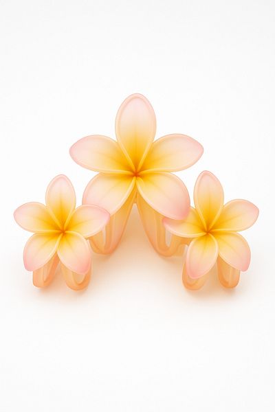MakeWell Agrafe de păr cu design floral