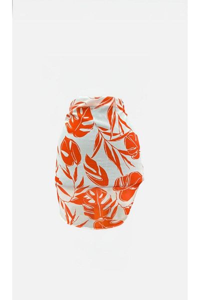Niceboutique Patterned Chiffon Pareo with Waist Tie (150Cmx50Cm)