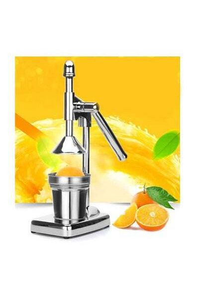 HALAMODO Manual Steel Juicer Silver 47centimeter