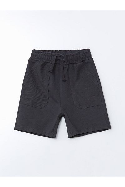 LC Waikiki Basic Elastic Waist Cotton Boys' Shorts