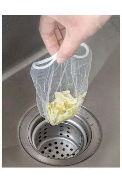 HALAMODO 30-Piece Sink Garbage Bag Set Clear 9 x 9cm