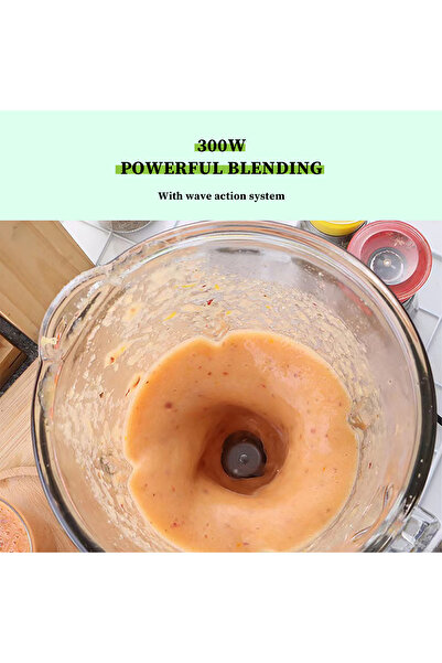 LAC LAICHY Blender for Smoothies,300W Personal Blender,1.5L Countertop Blender