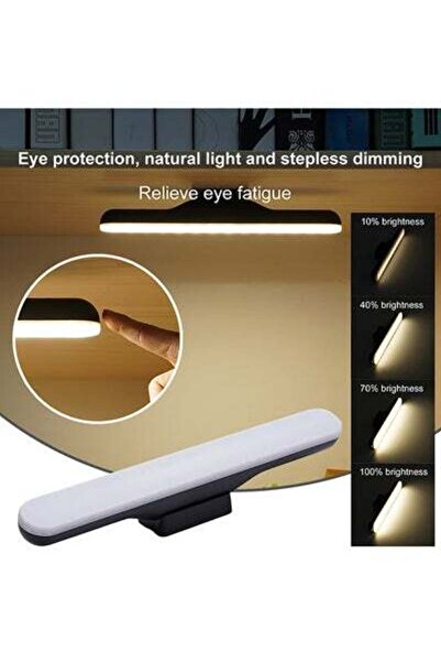 HALAMODO LED Hanging Magnetic Lamp Natural Light 30 x 3.5 x 5cm